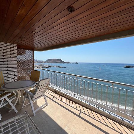 Primera Linea De Playa En Bahia De Levante, Vistas Panoramicas Águilas Kültér fotó