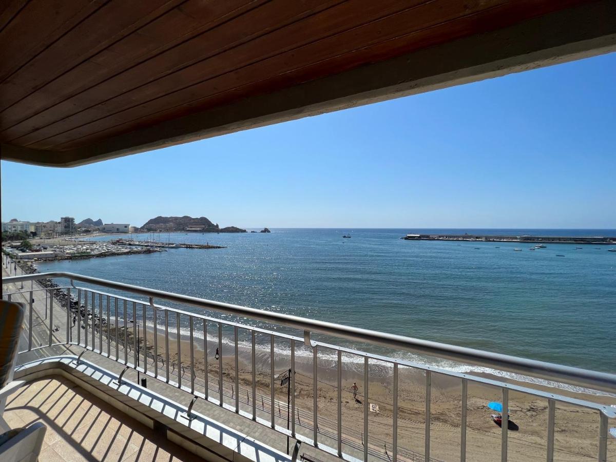Primera Linea De Playa En Bahia De Levante, Vistas Panoramicas Águilas Kültér fotó